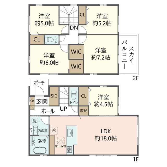 物件の間取り画像