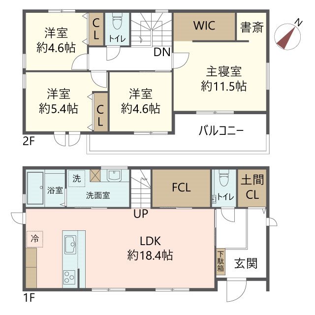 物件の間取り画像