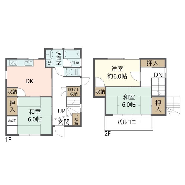 物件の間取り画像