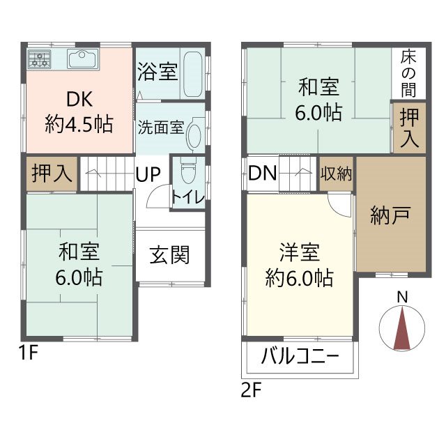 物件の間取り画像