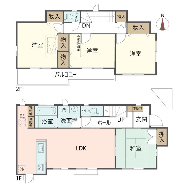 物件の間取り画像