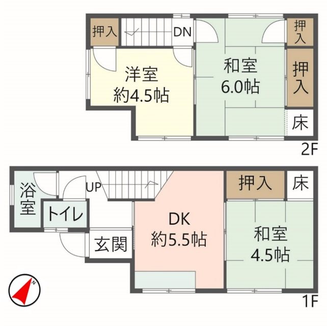 物件の間取り画像