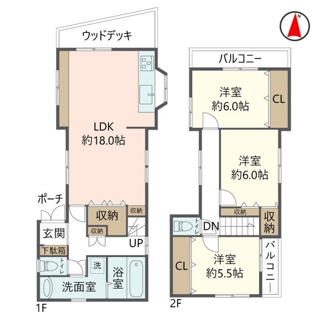 物件の間取り画像