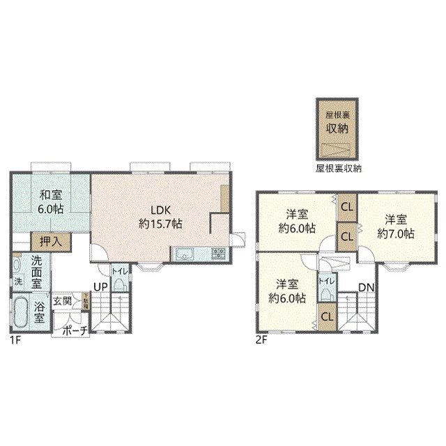 物件の間取り画像