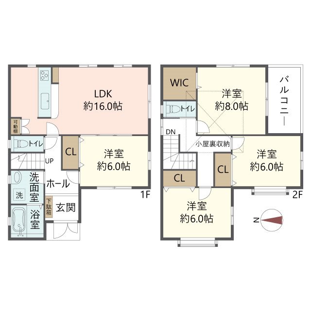 物件の間取り画像