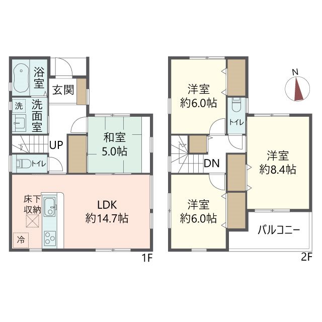 物件の間取り画像