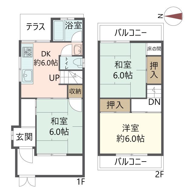 物件の間取り画像