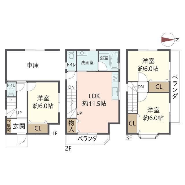 物件の間取り画像