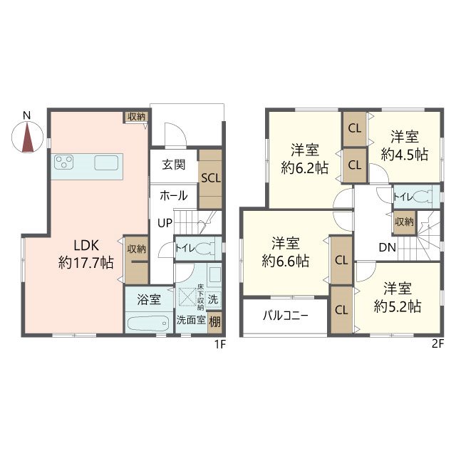 物件の間取り画像