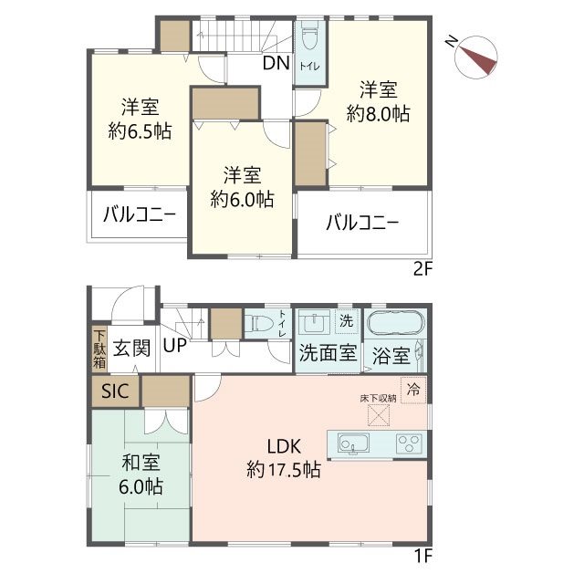 物件の間取り画像