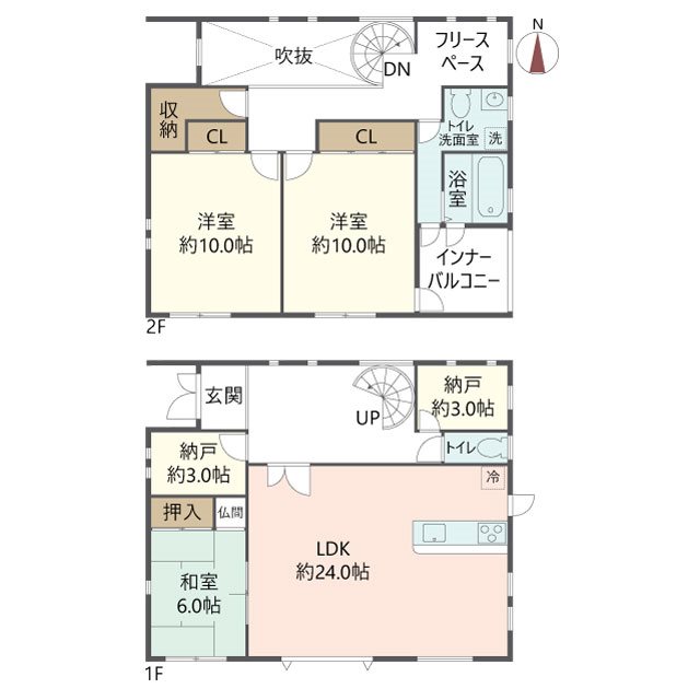 物件の間取り画像