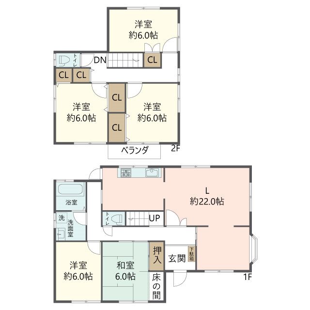 物件の間取り画像