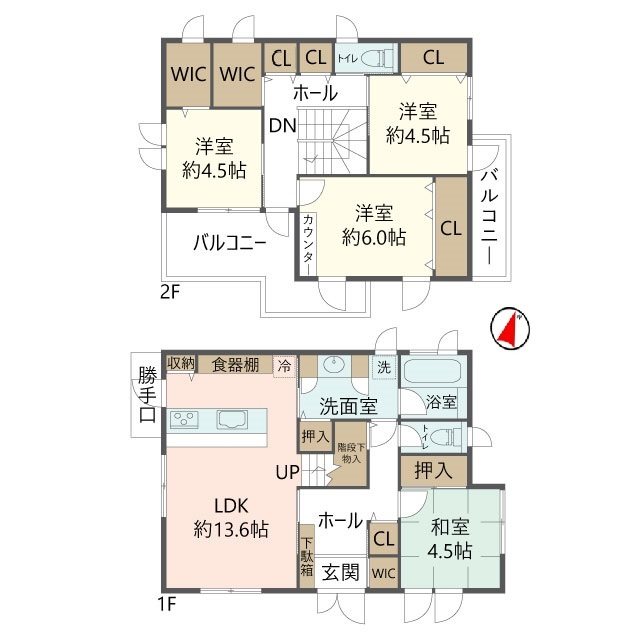物件の間取り画像