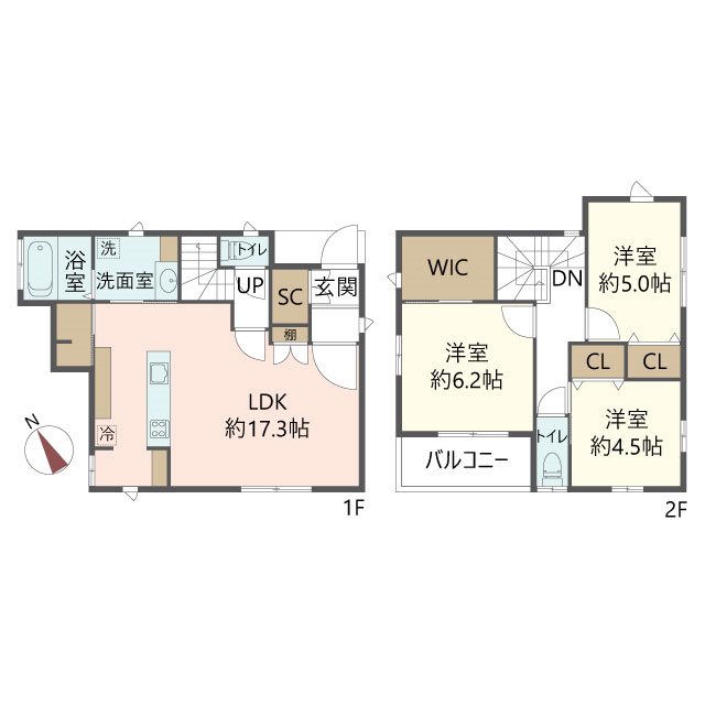 物件の間取り画像