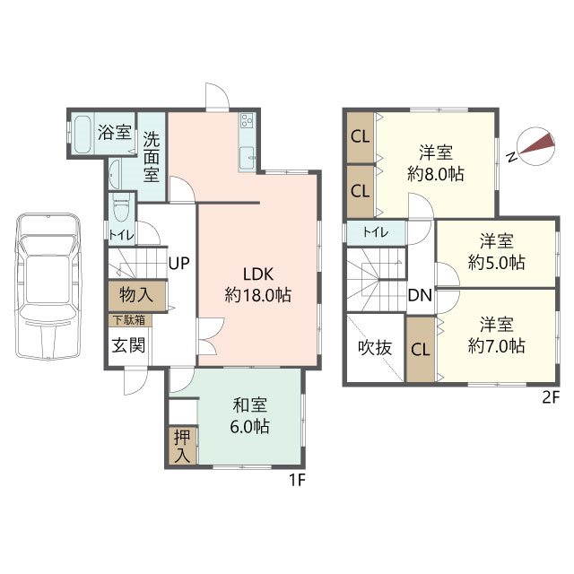 物件の間取り画像