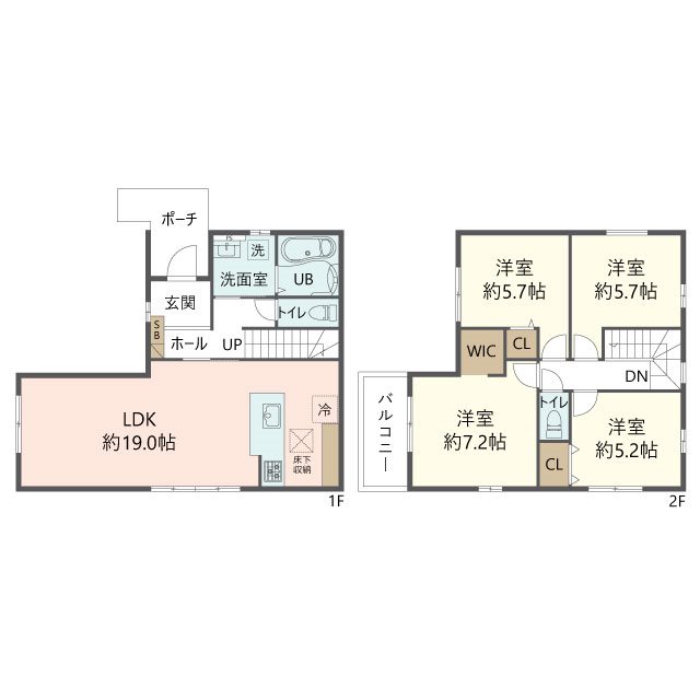 物件の間取り画像