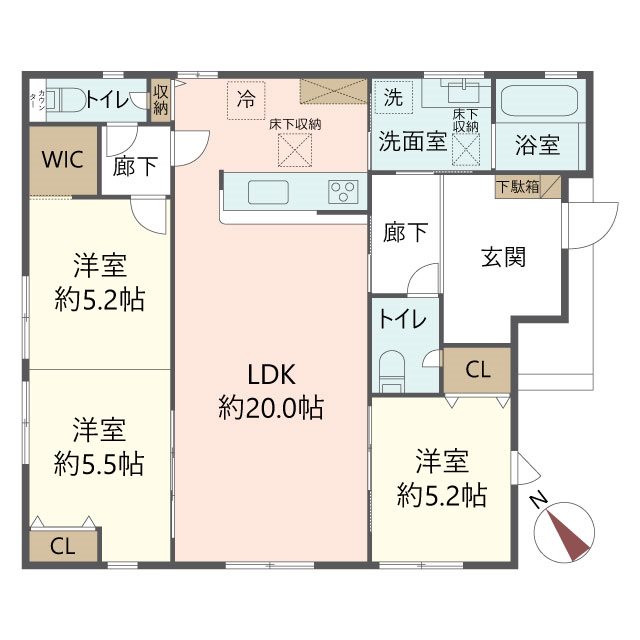 物件の間取り画像