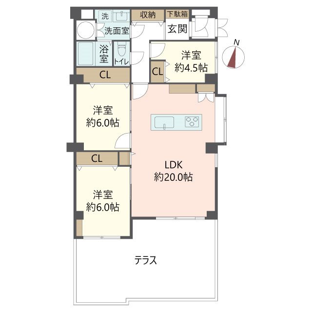 物件の間取り画像