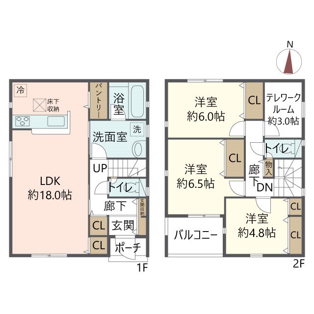 物件の間取り画像