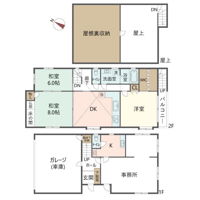 物件の間取り画像
