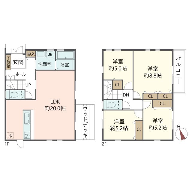 物件の間取り画像