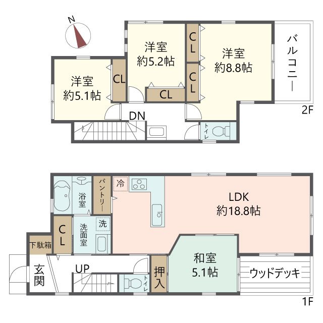 物件の間取り画像