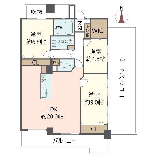 物件の間取り画像