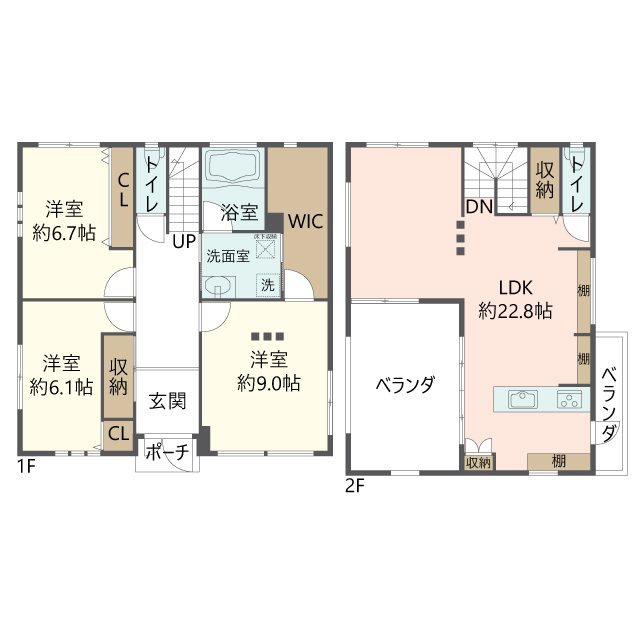 物件の間取り画像