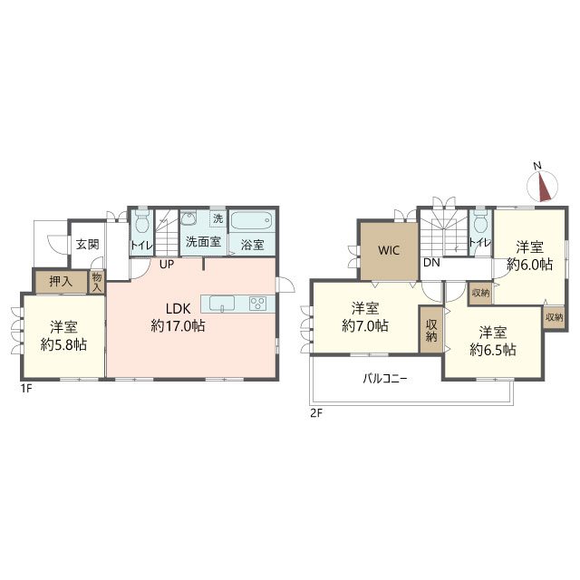 物件の間取り画像