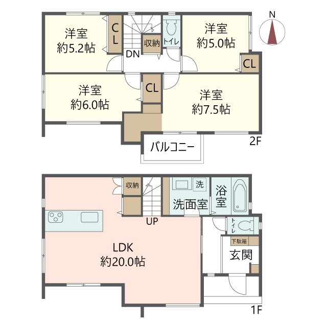 物件の間取り画像