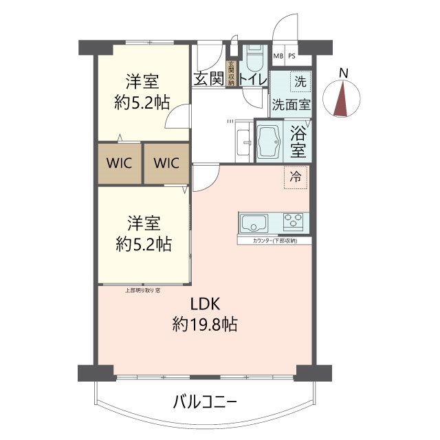 物件の間取り画像