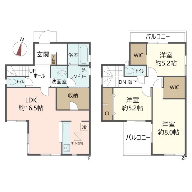物件の間取り画像