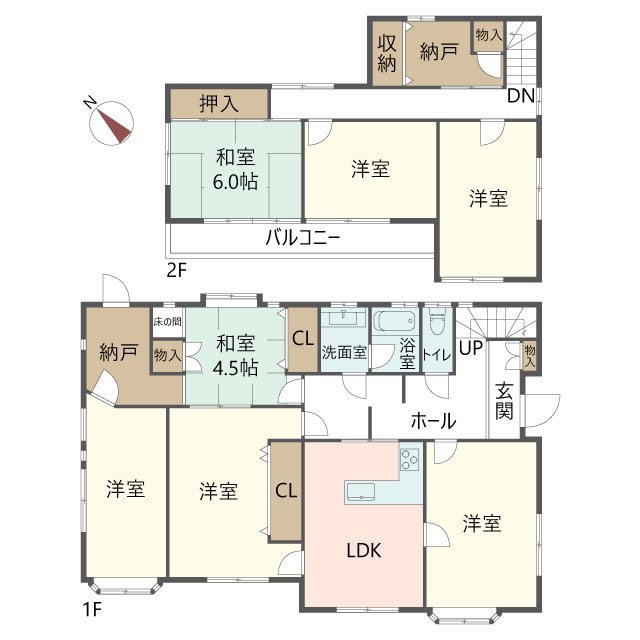 物件の間取り画像