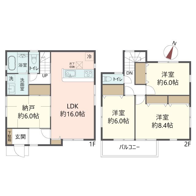物件の間取り画像