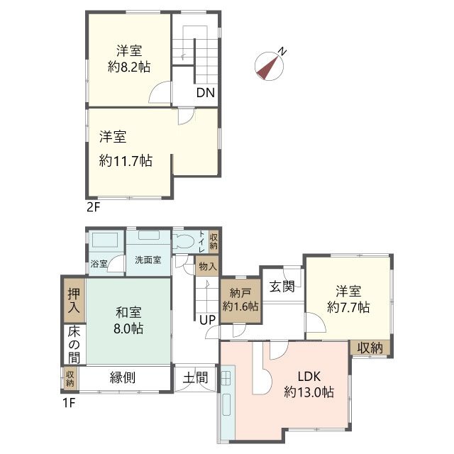 物件の間取り画像