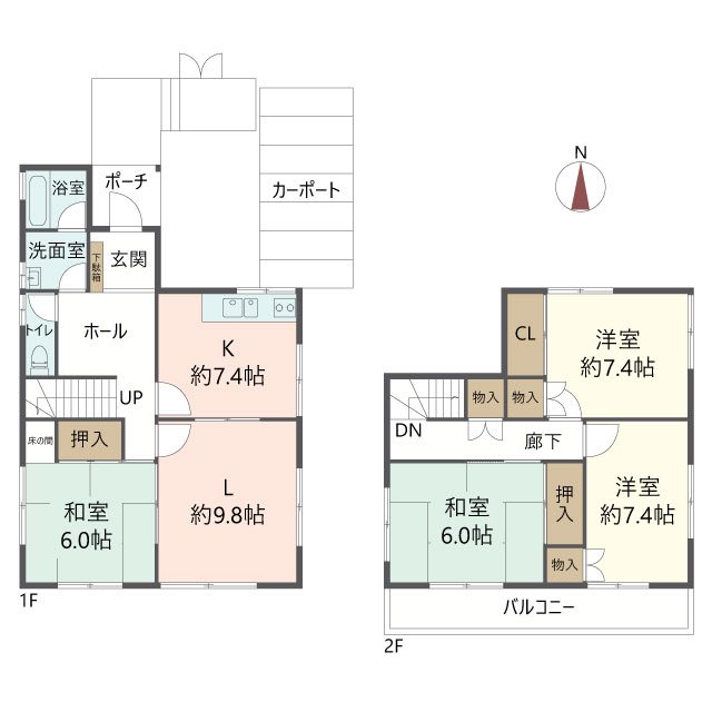 物件の間取り画像
