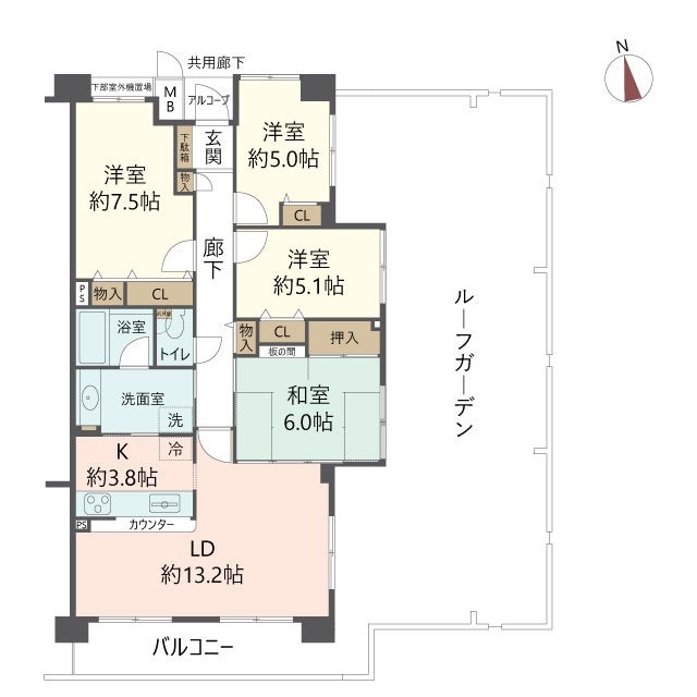 物件の間取り画像