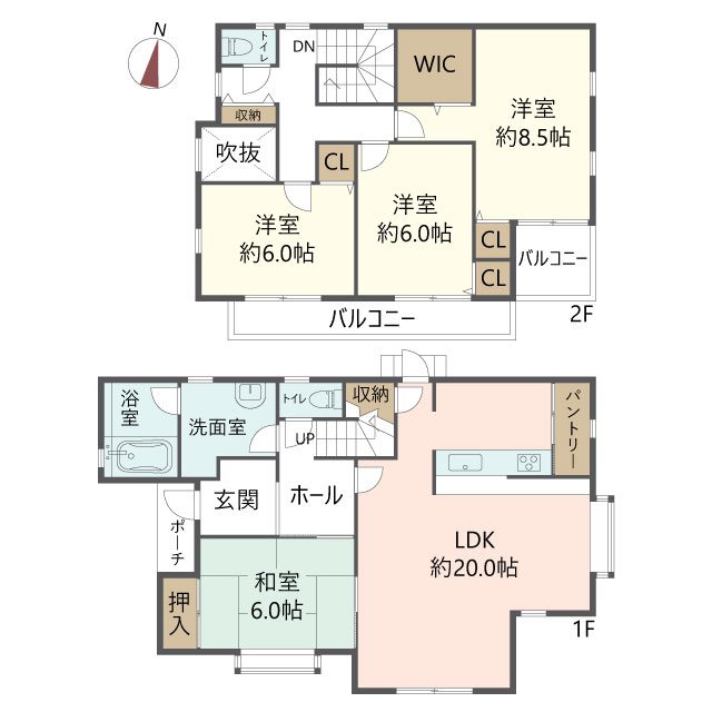 物件の間取り画像