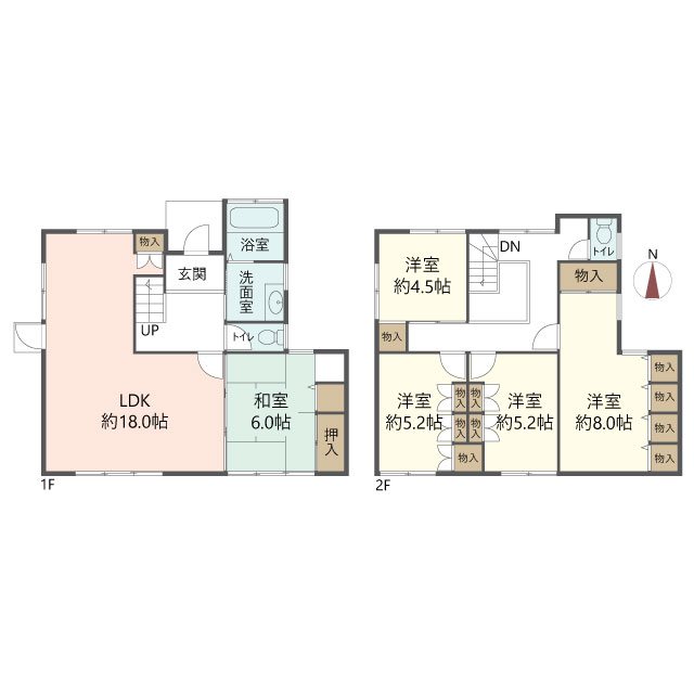 物件の間取り画像