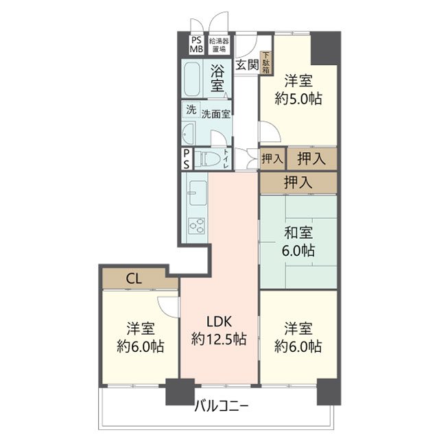 物件の間取り画像