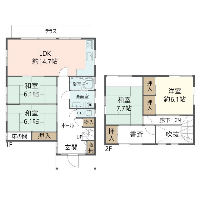 物件の間取り画像