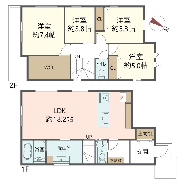 物件の間取り画像