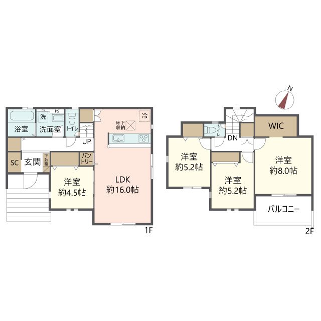 物件の間取り画像