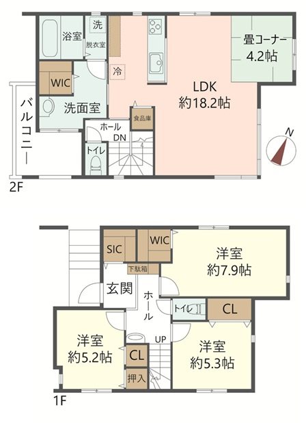 物件の間取り画像