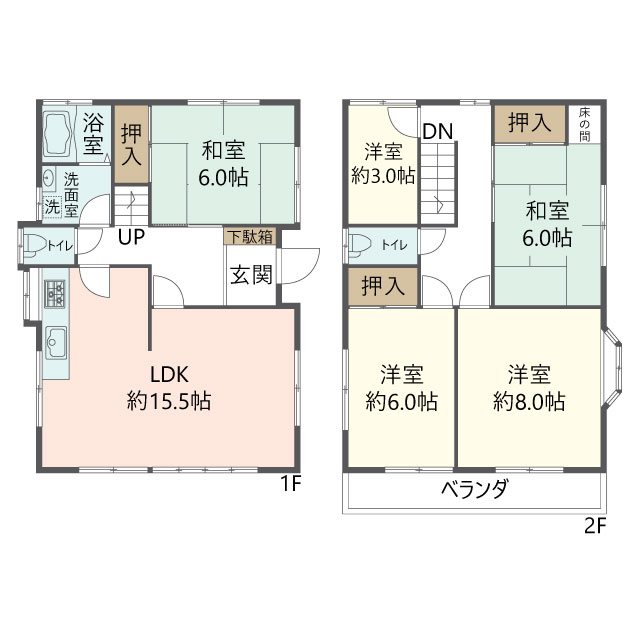 物件の間取り画像