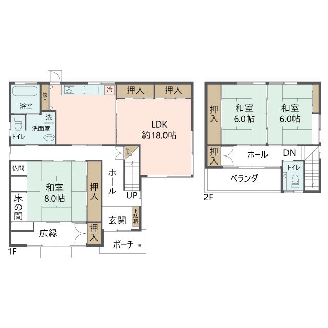 物件の間取り画像