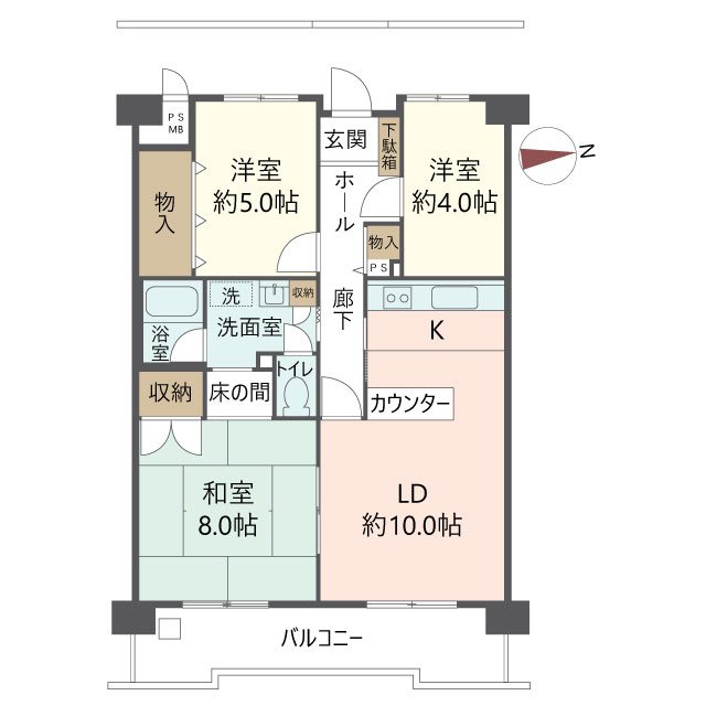 物件の間取り画像