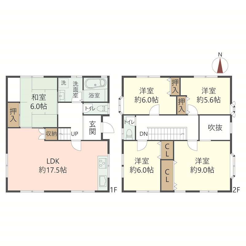 物件の間取り画像