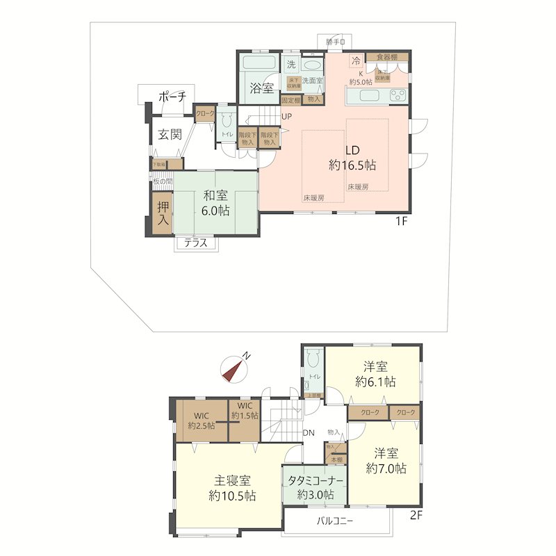 物件の間取り画像
