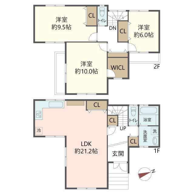物件の間取り画像